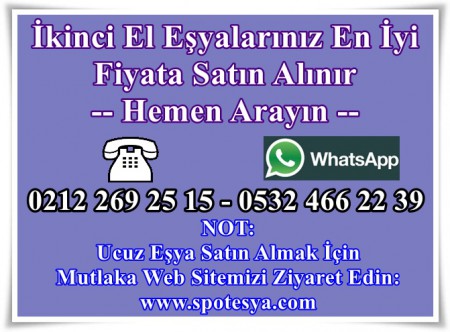 2.el bulaşık makinesi evden alanlar